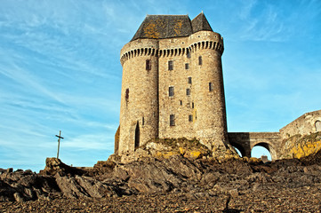 La tour Solidor à Saint-Malo