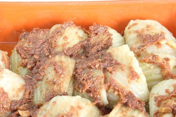 finocchi con bagna cauda