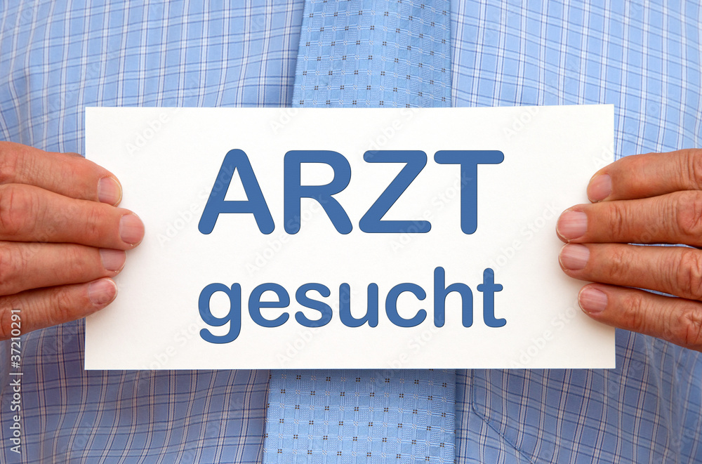 Canvas Prints ARZT gesucht