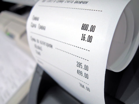 abstract supermarket check with numbers, shopping paper closeup, fashion travel diversity
