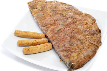 artichoke omelette