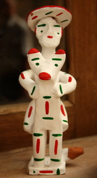 detail of traditional whistle from Mallorca