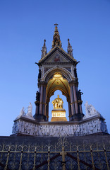 The Albert memorial in Hyde park