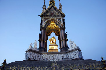 The Albert memorial in Hyde park