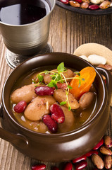 Bohnensuppe