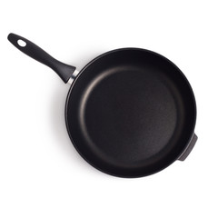 pan frying  isolated on white background