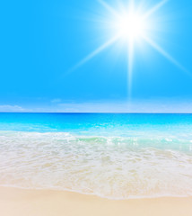 Waves in Paradise Sand