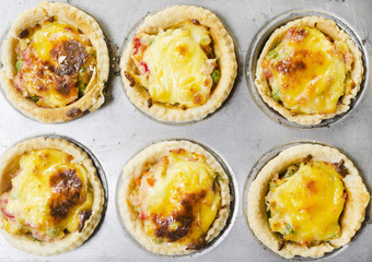 Vegetable and Cheese Tart