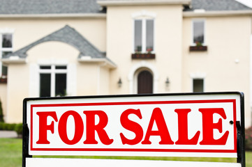 Obraz premium New house for sale