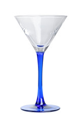 Martini empty glass