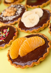 assortment of tart