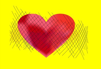 uwięzione serce © klatki