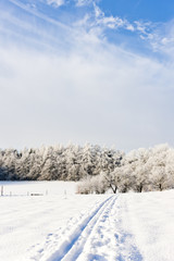 winter landscape, Czech Republic