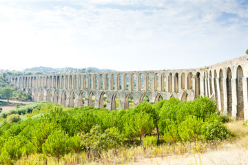 Pegoes Aqueduct, Estremadura, Portugal