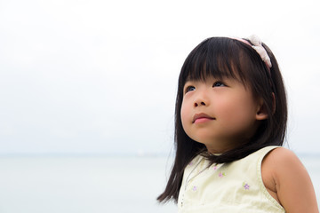 Portrait of Little Asian Girl