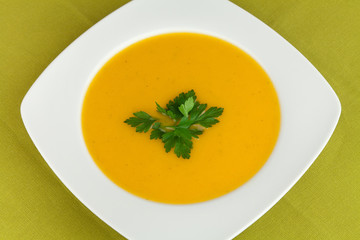 Carrot soup.