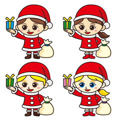 子供のサンタクロース