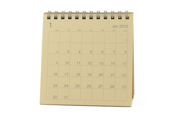 January 2012 Calendar