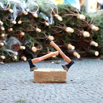 Weihnachtsbaum Markt