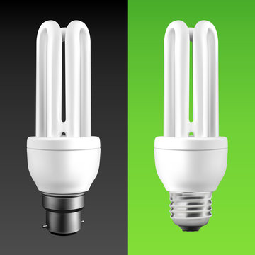 Energy Saving Fluorescent Light Bulbs