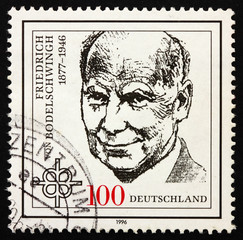 Postage stamp Germany 1996 Friedrich von Bodelschwingh, theologi