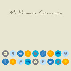 MI PRIMERA COMUNION