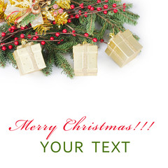 Christmas and New Year Border