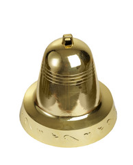Christmas gold bell