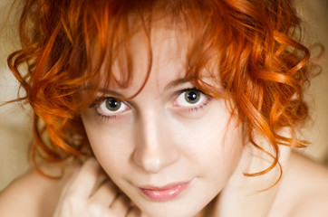 Naklejka premium Sensual red