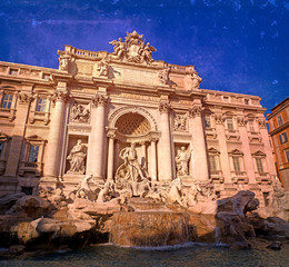 Roma, fontana di Trevi