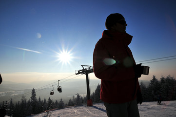 Wintersport Skilift Fichtelgebirge