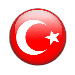turkey, flag button