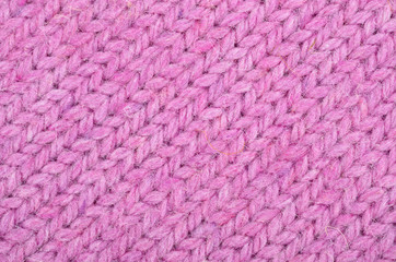 Macro of a woolen Pattern - Knitting Pattern