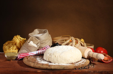 ingredients for homemade pasta