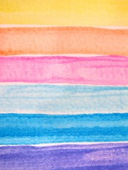 Watercolor Stripes