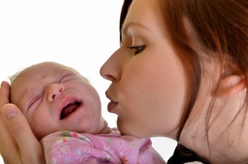 mère avec bébé
