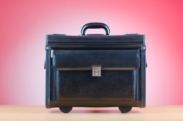 Business cases against gradient background