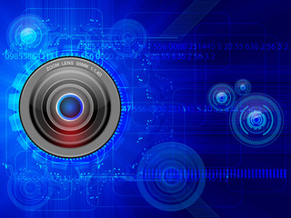 Obraz premium camera lens