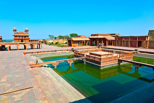 Old City Of Fatehpur Sikri, India.