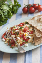 Turkish scrambled eggs