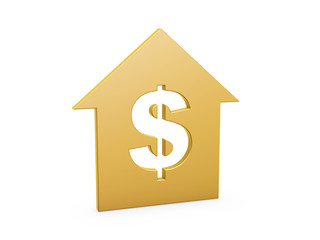 dollar house symbol