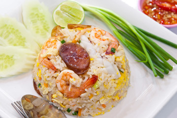 fried rice with shrimp
