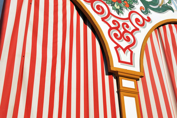 Caseta en la feria de Sevilla
