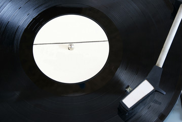 old player phonograph record