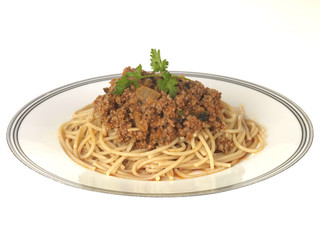 Wholegrain Spaghetti Bolognese