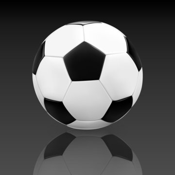Isolated Soccer Ball