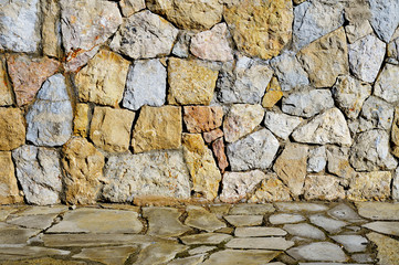 stone wall