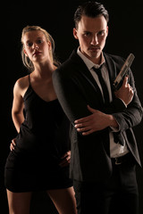 James Bond mit Bondgirl