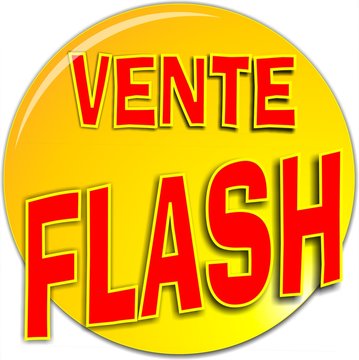 bouton vente flash