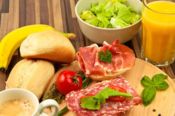 Ein gesundes Frühstück